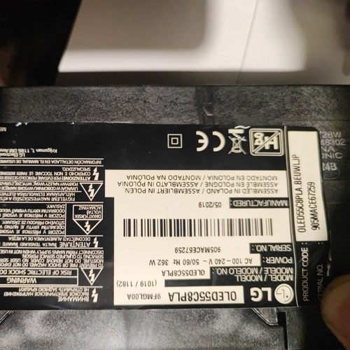 Motherboard oled55c8pla - motherboard, lg